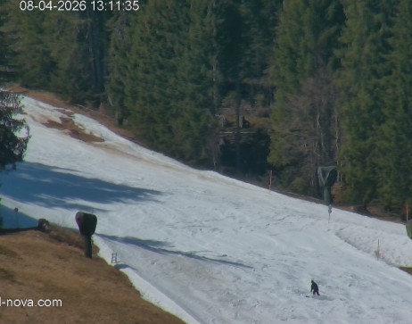 Gaschurn: Blick zur Talabfahrt