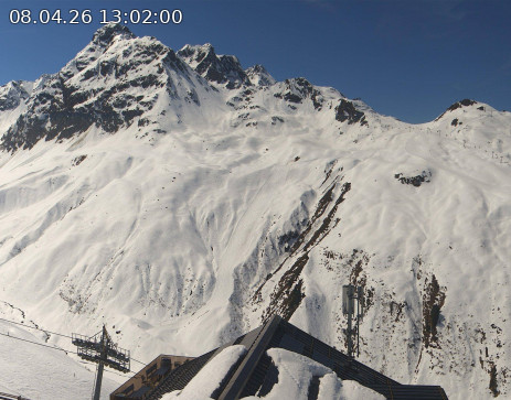 Silvretta Montafon: Blick zur Valisera