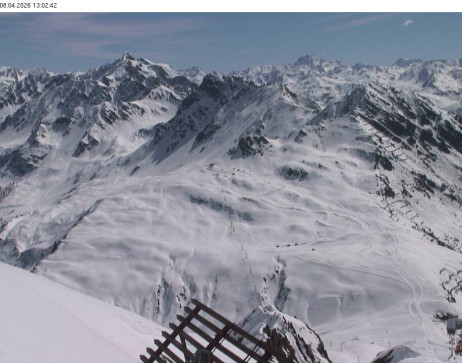 Silvretta Montafon: Blick auf Fredakopf